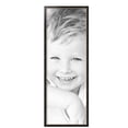 thumbnail image 2 of ArtToFrames 13" x 37" Black Square with Gold Beads Picture Frame, 13x37 inch Black Wood Poster Frame (WOM-5021),  Pack, 2 of 7