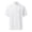 White, variant on MIXUE Mens Casual Button Down Shirts Solid Color Stank Short Sleeve Casual Shirt Tops Activewear,Black,XXL