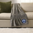 thumbnail image 1 of NHL, NBA, MLB Grey Sports Throw Blanket, 50" x 60", 1 of 5