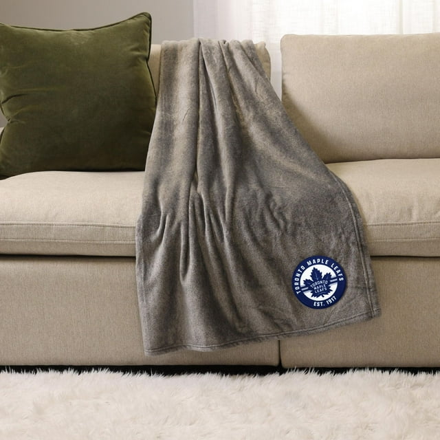 NHL, NBA, MLB Grey Sports Throw Blanket, 50" x 60"