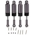 thumbnail image 1 of 4 unids/set amortiguador ajustable de Metal para MN 1/16 Control remoto modelo de coche piezas de mejora Color titanio, 1 of 10