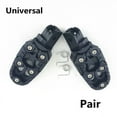 thumbnail image 2 of 2 Pcs Black Aluminum Alloy Motorcycle Bike Footpeg Footrest Foot Pegs Universal, 2 of 5