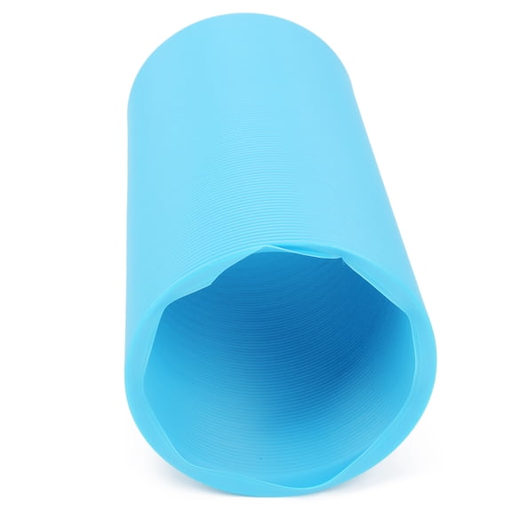 Yajisi Small Animal Play Tunnel Retractable Foldable Tube Toy for Mink Guinea Pig Groundhog Hedgehog Chinchilla Ferret Rat Hamster Blue (7.87 inches / 20 cm)
