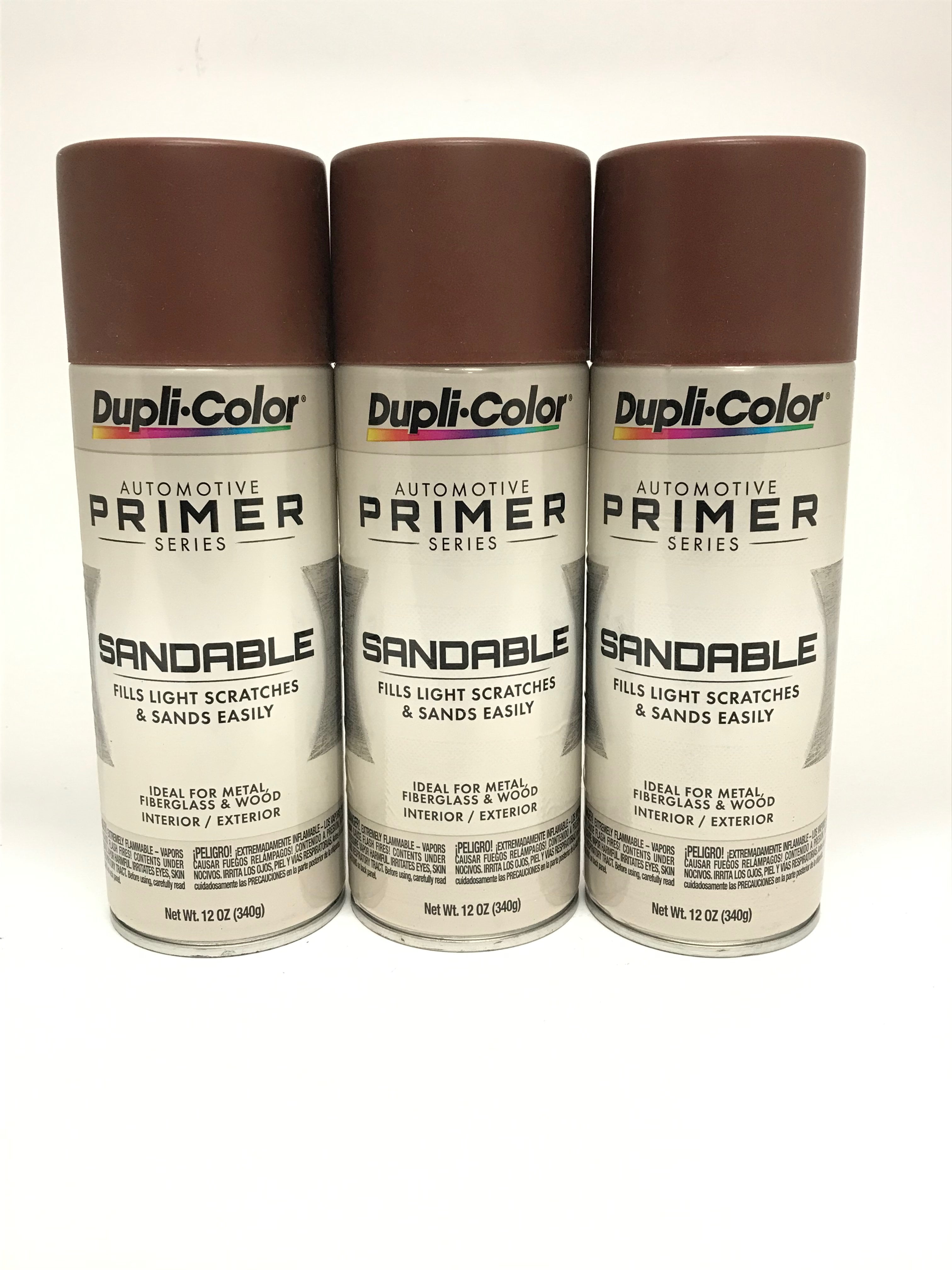 Duplicolor DAP16873 PACK Rust Resistant Sandable AllPurpose Primer