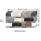 thumbnail image 2 of Pegatinas de Pared para Azulejos de Cerámica Autoadhesivas Pph240706002 | Película de Cristal con Veta de Ladrillo, Resistente Al Calor E Impermeable | Fácil Instalación, Decoración de Pared para Coc, 2 of 6