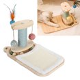 thumbnail image 1 of Small Cat Tower Scratching Post, Versatile Furniture  Cat Tower Scratching Post Toy Practical Anti Tipping Reliable  for Home for Kittens, 1 of 8