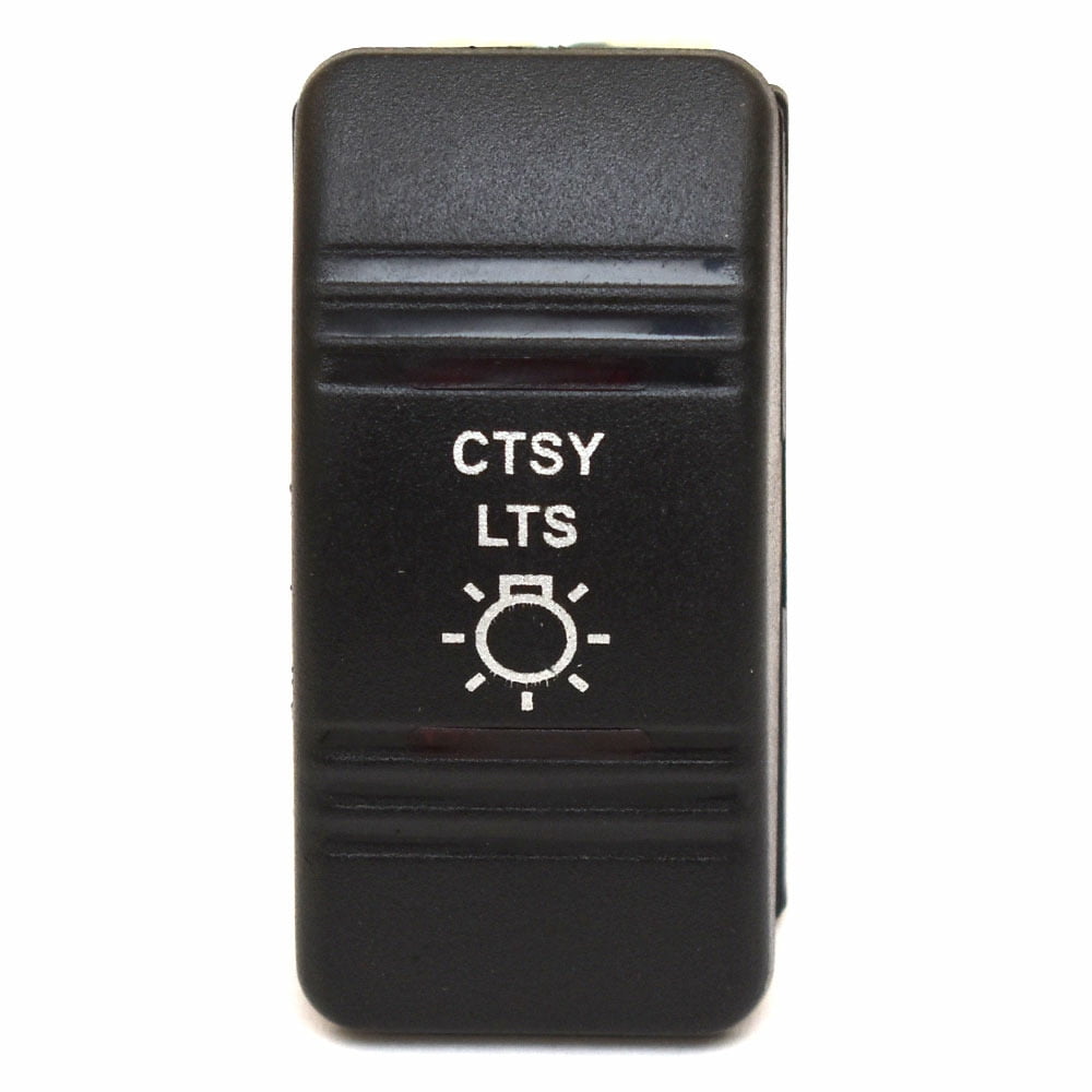 Carling On-Off Contura III Boat Rocker Switch | CTSY LTS 4 Spade 12V