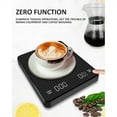 thumbnail image 4 of xinxixnxx Digital Coffee Scale Household Cooking Baking Kitchen Gadget Accurate LED Screen Electronic Measuring Weight Gauge, 4 of 6