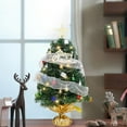 thumbnail image 3 of Christmas Tree Ornaments Tabletop Christmas Tree With Accessories Christmas Party Decoration Artificial Christmas Tree For Christmas Desktop Window Decoration Indoor Home Party Gnome Christmas Tree, 3 of 6