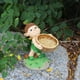 thumbnail image 4 of Comedero de baño para pájaros de resina al aire libre con estaca decorativa | Cuenco de colibríes Garden Yard | Diseño duradero resistente a la intemperie | Adorno decorativo para césped |, 4 of 9