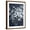 Brown Frame, variant on Art.com Fresh White Bouquet Indigo Crop Art Print by Danhui Nai, White Frame Wall Art, 32" x 40"