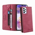 thumbnail image 2 of Dteck Case for Galaxy A23 4G, Synthetic Leather Galaxy A23 4G Wallet Case Credit Card Holder Folio Magnetic Kickstand Shockproof Cover Compatible with Galaxy A23 6.6" 2022 - Red, 2 of 7