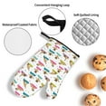 thumbnail image 3 of Cauagu Yoga Dogs Poses Print Oven Mitts and Pot Holders 4 pcs Set,Extra Thicken Long Kitchen Oven Glove Potholders BBQ Gloves-Oven Mitts and Pot Holders(11 Inch), 3 of 6