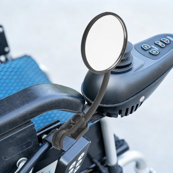 WASHWEPE 2Ud Redondos Para Scooter De Movilidad Con Para Barras De 22Mm En Negro