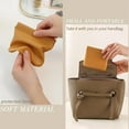 thumbnail image 7 of Snap Closure Pouch, 4PCS Personalized Snap Closure Leather Organizer Pouch, 7 of 7