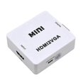 thumbnail image 1 of Mini HDMI to VGA Audio Converter - Universal Converter for All Devices, 1 of 3