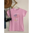 thumbnail image 3 of American Grown Vatican Roots T-Shirt Women -Smartprints Designs, Female Large, 3 of 4