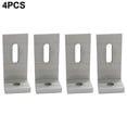 thumbnail image 1 of Solar Connector 90° Angle Design PV Connection Angle Aluminum Alloy 4/8 PCS, 1 of 9