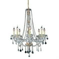 thumbnail image 2 of Verona 8 light Gold Chandelier - V7858D28G/SS, 2 of 2