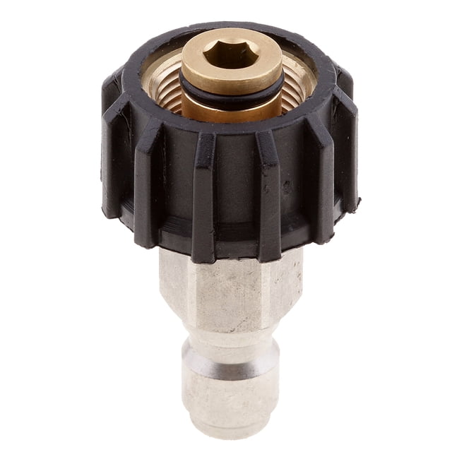 1PC Adaptador De Liberación Rápida M22 / 14 A 3/8 '' Conector Arandela De , Durable Y Fácil De utilizar DYNWAVEMX Adaptador de manguera de lavadora a presión