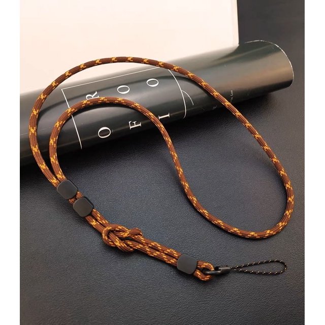 Cordón para teléfono móvil, largo, sencillo, de doble uso, desmontable, ajustable, cadena para teléfono móvil, funda sólida para teléfono, antipérdida