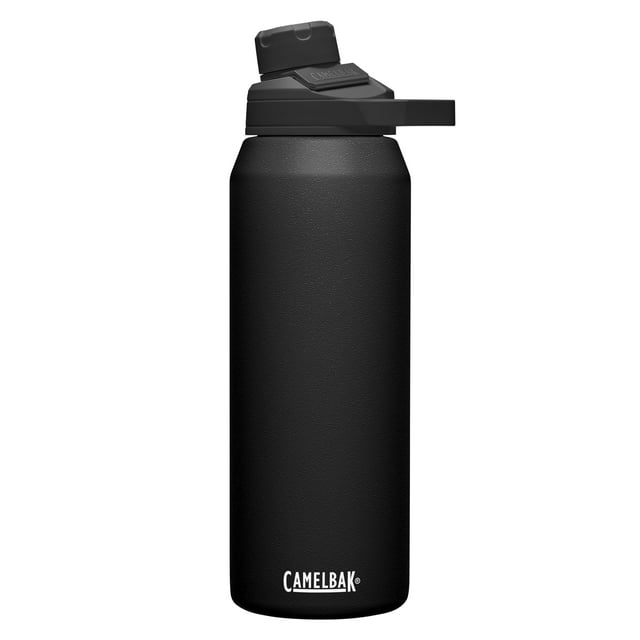 CamelBak Chute Mag Botella de agua de acero inoxidable con aislamiento al vacío, 32 oz, color negro