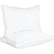 thumbnail image 1 of Juego de 2 almohadas de cama Utopia Bedding, tamaño estándar, color blanco, 1 of 8