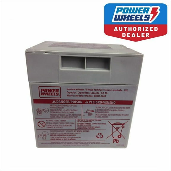 Power Wheels Y2484 Fisher Price Kawasaki Teryx 12 Volt Grey Battery Genuine