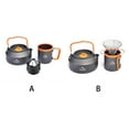 thumbnail image 3 of Widesea Bouilloire de Camping Randonnée Sac à Dos Vaisselle de Boisson Portable Tasse à Café Théière Réutilisable Lavable Vaisselle avec Filtre avec Porte-Filtre, 3 of 9