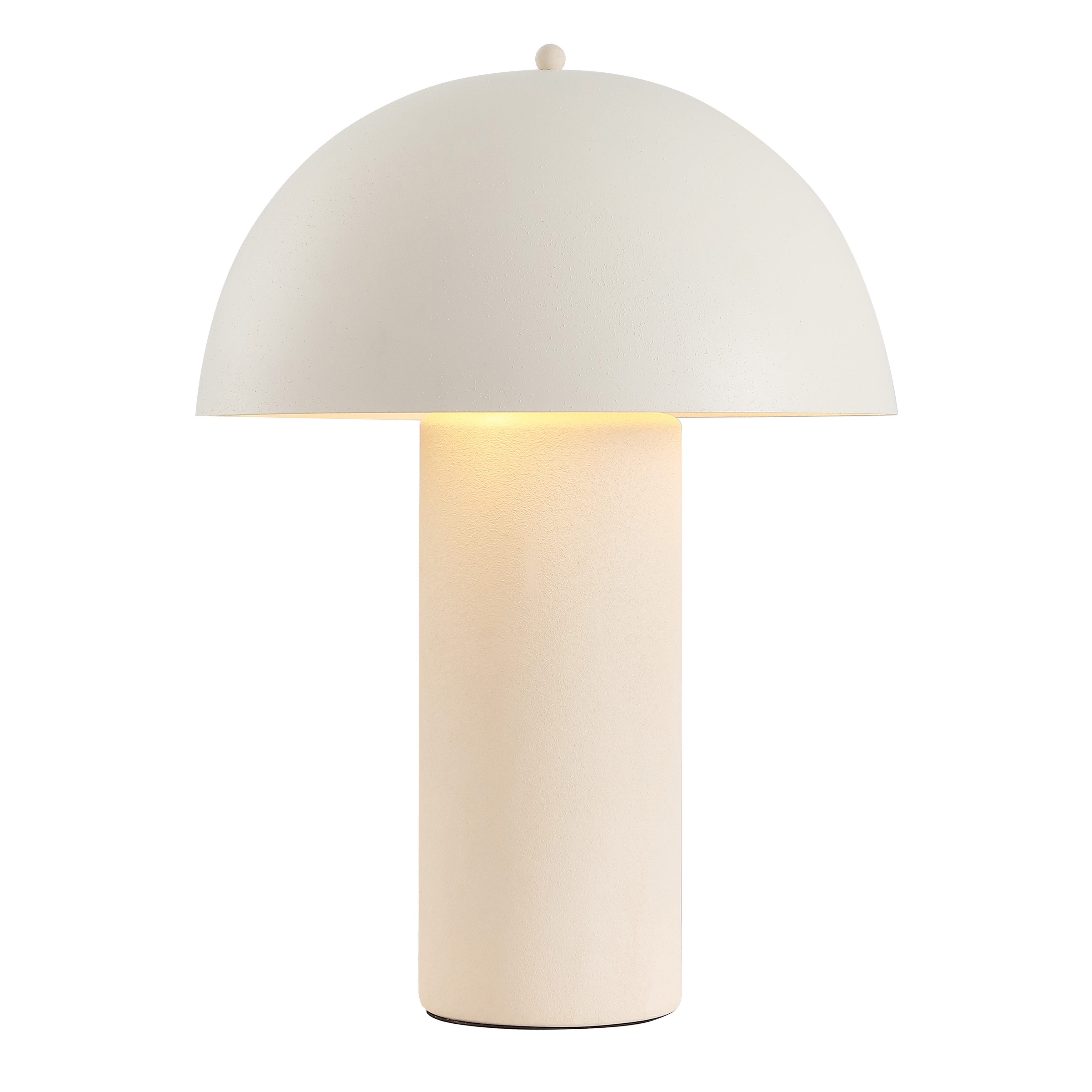 Safavieh Masson 22" Ceramic Modern Table Lamp with Sand Shade