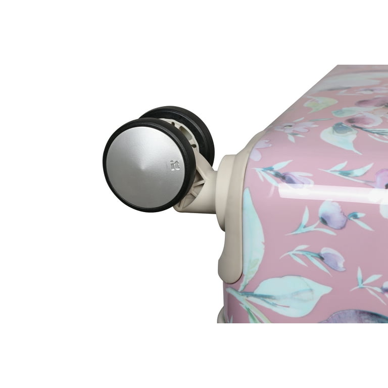 IT Luggage Sheen Hardside Expandable Spinner 3 Piece Set (Mauve