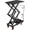 330LBs Black, variant on Hydraulic Lift Table Cart 330 lbs Capacity 50 In Double Scissor Lift Table with Locking Wheels and Non-Slip Platform for Material Handling Red