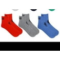 thumbnail image 3 of Polo Ralph Lauren Men s 6-Pack Big Pony Quarter Sock Multi Size One Size, 3 of 6
