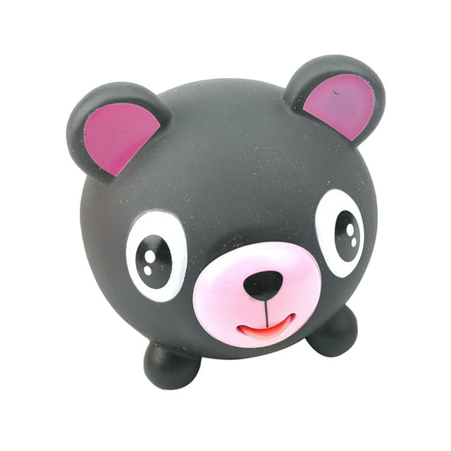 Squeeze Toys Soft Animal Fidget Toy Reductor Ansiedad Juego Sensorial (oso Negro)