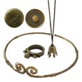 thumbnail image 2 of Open Bangle Cloud Grabado A Mano Collar Badge Game Perifery Ornament, 2 of 9