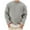 Dark Gray, variant on Qingpeng Men's Crewneck Pullover Sweatshirts Solid Color Cotton Long Sleeves Casual Tee Shirt Loose Comfort Sweatshirts
