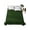 Green, variant on Twin Flat Sheet 66"x96", Solid Brown Soft Lightweight Bedding Flat Sheets Only, Vintage Minimalism Abstract Denim Pattern Brushed Microfiber Top Bed Sheet, Breathable StainResistant Bedsheets
