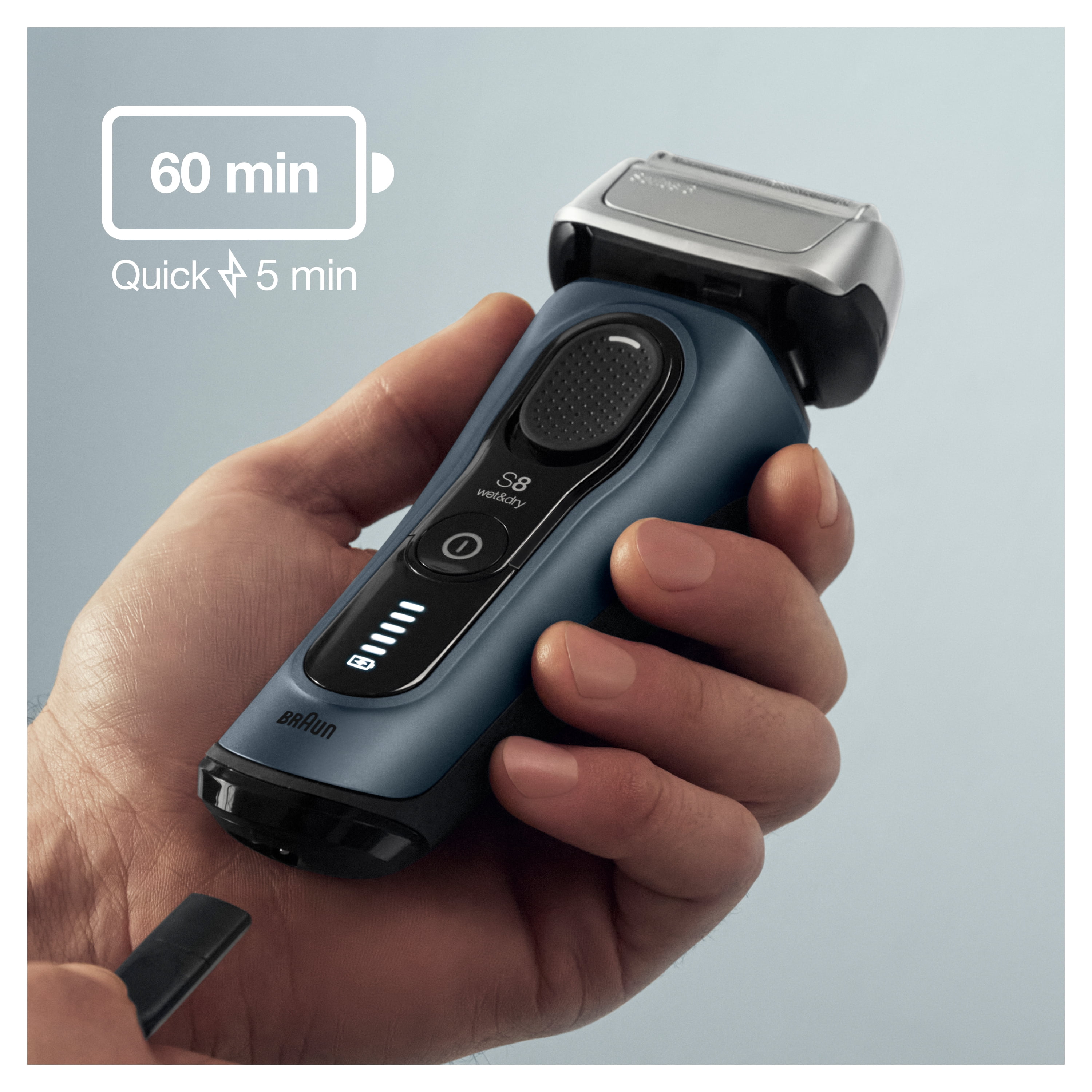 Braun Series 8 8370CC Wet and Dry Electric Shaver for sale online