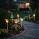 thumbnail image 1 of Paquete de 6 luces navideñas móviles LED solares impermeables para exteriores, decoración solar para patio, árbol, muñeco de nieve, reno., 1 of 2