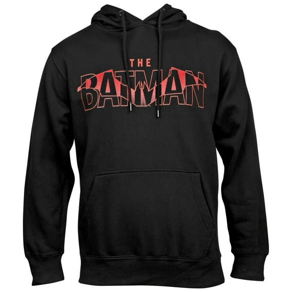 The Batman Movie Logo Pullover Hoodie-Medium