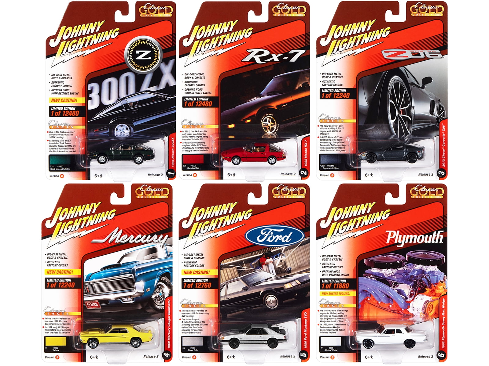 Johnny&#39;s - Aぇ！group    STORE &#39;20夏 6体セット Johnny Lightning Street Freaks 2023 Release 2A - JLSF026-A-CASE