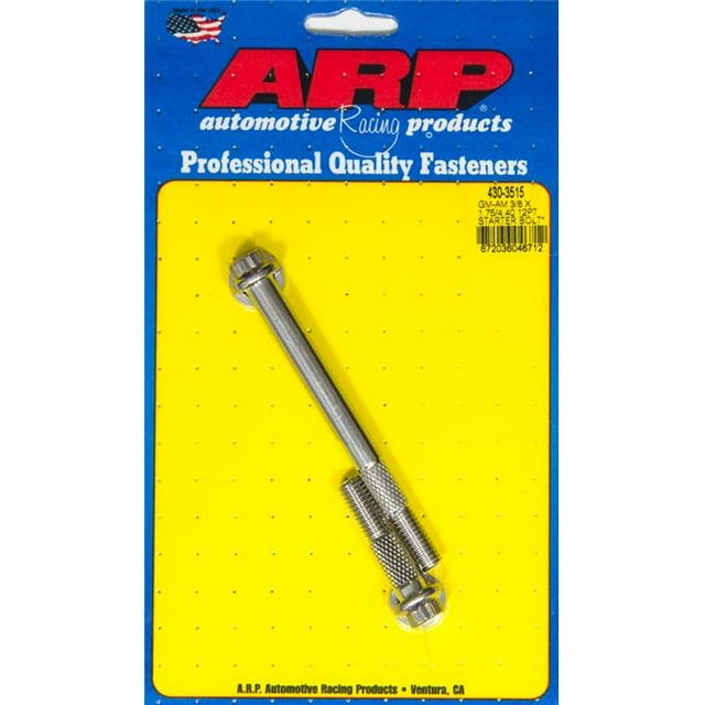 ARP 430-3515 12 Point Stainless Steel Starter Bolt Kit