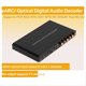 thumbnail image 5 of Decodificador de Audio EARC5.1 de Fibra Óptica para TV Compatible con Salida de 7.1 Canales para Conectar A un Amplificador de Potencia de Audio., 5 of 8