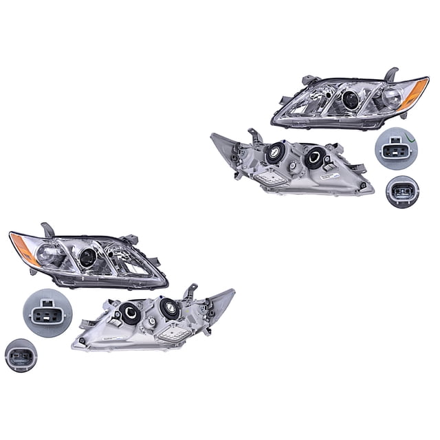 Par de Faros Camry 2007 A 2009 Toyota DEPO .