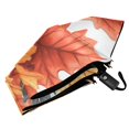 thumbnail image 6 of FORMRS Travel Umbrella Folding Auto Open Close Windproof Rain UV Protection, Leaves Pattern, 6 of 8