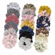 thumbnail image 3 of 50 Piezas de Gomas para el Cabello Sunnimix Scrunchies de Goma de Color Mezclado, 3 of 8