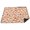 Mushroom and Flower Peach Pattern, variant on Mushroom and Fern Black Pattern Waterproof Picnic Blanket, 3-Layer Beach Mat with Corner Pockets & Carry Straps, Sand Resistant Gifts for Picnic Beach Camping,80"x80"