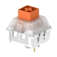 thumbnail image 2 of Caja de interruptores para teclados de juegos mecánicos 3 Pin Switches IP56 resistente al polvo lineal táctil SMD Compatible licencia naranja, 2 of 8