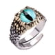 thumbnail image 1 of Anillos para mujer, regalos para mujer, anillo vintage con ojo abierto, anillo unisex con personalidad, joyería fina, regalos, anillo de moda., 1 of 3
