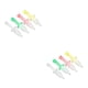 thumbnail image 1 of Monstrate Tapón para botella de vino, salsa de soja, vertedor de líquido de plástico, dispensador de bebidas y cócteles, herramientas para Bar en casa, 4 piezas 2piezas Monstrate CBP260804, 1 of 6